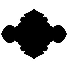 Islamic Label Emblem Shape Glyph Pictogram symbol visual illustration