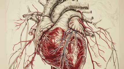 Anatomy of the heart and circulatory system