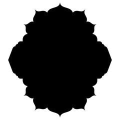 Islamic Label Emblem Shape Glyph Pictogram symbol visual illustration