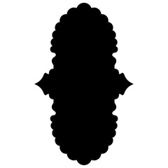 Islamic Label Emblem Shape Glyph Pictogram symbol visual illustration