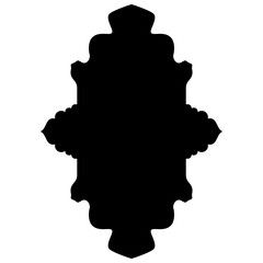 Islamic Label Emblem Shape Glyph Pictogram symbol visual illustration