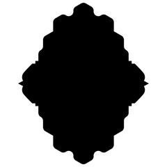 Islamic Label Emblem Shape Glyph Pictogram symbol visual illustration