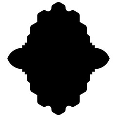 Islamic Label Emblem Shape Glyph Pictogram symbol visual illustration