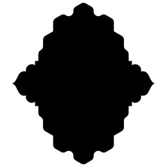 Islamic Label Emblem Shape Glyph Pictogram symbol visual illustration