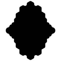 Islamic Label Emblem Shape Glyph Pictogram symbol visual illustration