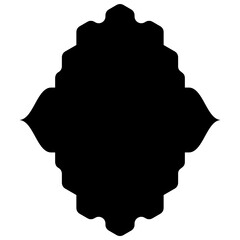 Islamic Label Emblem Shape Glyph Pictogram symbol visual illustration