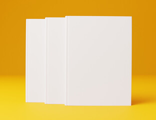 Hardcover book mockup