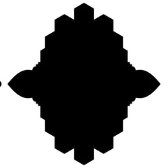 Islamic Label Emblem Shape Glyph Pictogram symbol visual illustration