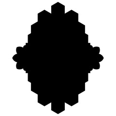 Islamic Label Emblem Shape Glyph Pictogram symbol visual illustration