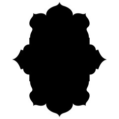 Islamic Label Emblem Shape Glyph Pictogram symbol visual illustration