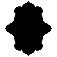 Islamic Label Emblem Shape Glyph Pictogram symbol visual illustration