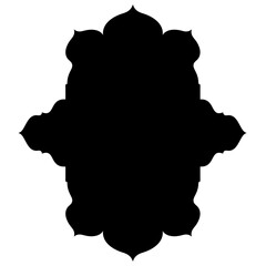 Islamic Label Emblem Shape Glyph Pictogram symbol visual illustration