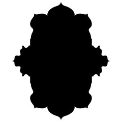 Islamic Label Emblem Shape Glyph Pictogram symbol visual illustration