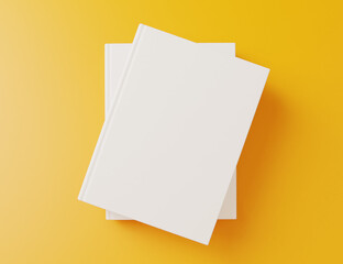 Hardcover book mockup 