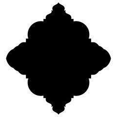 Islamic Label Emblem Shape Glyph Pictogram symbol visual illustration