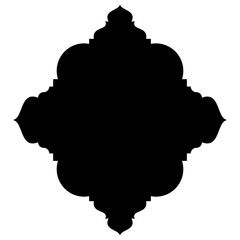 Islamic Label Emblem Shape Glyph Pictogram symbol visual illustration