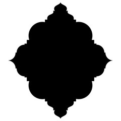 Islamic Label Emblem Shape Glyph Pictogram symbol visual illustration