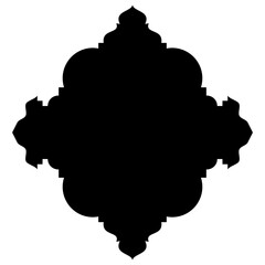 Islamic Label Emblem Shape Glyph Pictogram symbol visual illustration