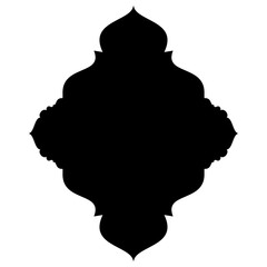 Islamic Label Emblem Shape Glyph Pictogram symbol visual illustration