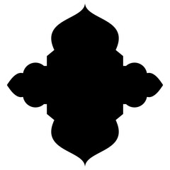 Islamic Label Emblem Shape Glyph Pictogram symbol visual illustration