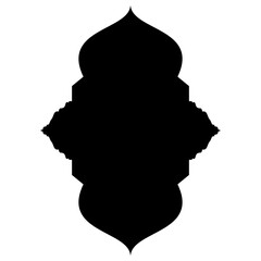 Islamic Label Emblem Shape Glyph Pictogram symbol visual illustration