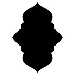 Islamic Label Emblem Shape Glyph Pictogram symbol visual illustration