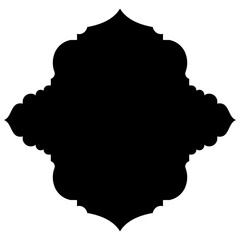 Islamic Label Emblem Shape Glyph Pictogram symbol visual illustration