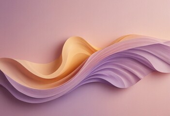 Smooth flowing curves in pastel colors, suggesting a serene and abstract aesthetic. Perfect for backgrounds or creative design elements.
