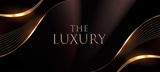 Luxury Premium Corporate Abstract Design. Wave Grand Celebration Design for Event and Birthday. Elegant Decorative Layout Template. Modern looking sophisticated Design Layout. Minimal Design Style.