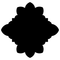 Label Emblem Shape Glyph Pictogram symbol visual illustration Exquisite Label Emblem Shapes: Turkish, Iranian & Arabic Traditional Glyphs for Ramadan & Eid Banners