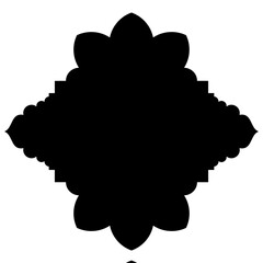 Label Emblem Shape Glyph Pictogram symbol visual illustration Exquisite Label Emblem Shapes: Turkish, Iranian & Arabic Traditional Glyphs for Ramadan & Eid Banners