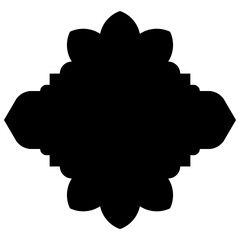 Islamic Label Emblem Shape Glyph Pictogram symbol visual illustration
