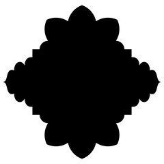 Islamic Label Emblem Shape Glyph Pictogram symbol visual illustration