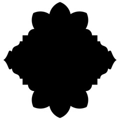 Islamic Label Emblem Shape Glyph Pictogram symbol visual illustration