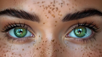 close up of eye