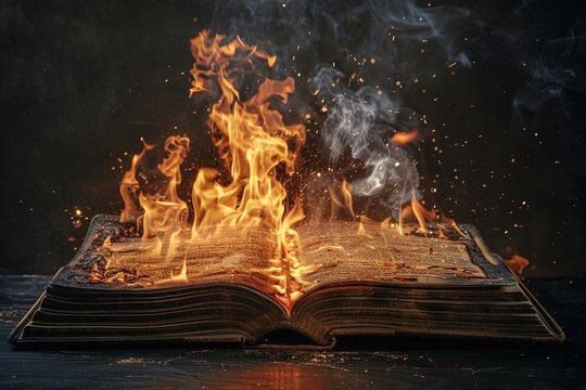 Burning Book, Knowledge lost or forbidden