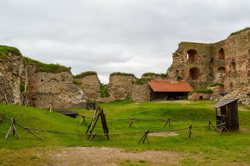 ruins of the old castle