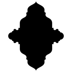 Islamic Label Emblem Shape Glyph Pictogram symbol visual illustration