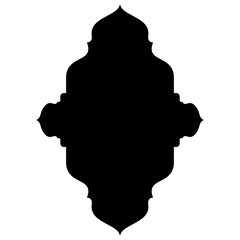 Islamic Label Emblem Shape Glyph Pictogram symbol visual illustration