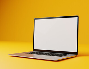 Screen laptop device mockup