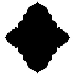 Islamic Label Emblem Shape Glyph Pictogram symbol visual illustration