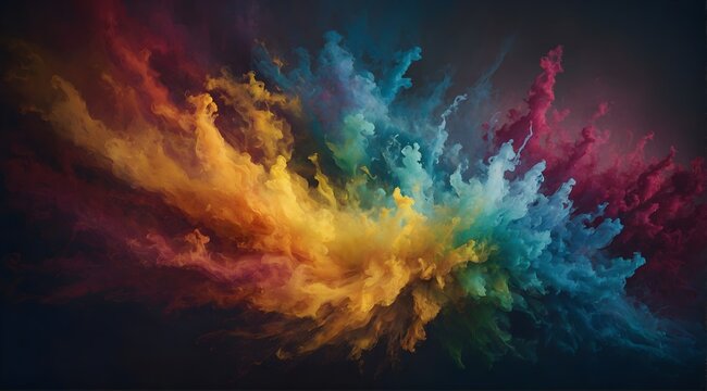 background with aerosol fret ( Gradient Art )