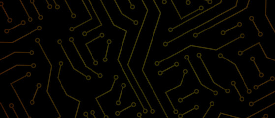 digital technology lines overlay effect black background illustration, science network chip tech and computer data technical drawing overly effects, abstract background latest new Futurist technology 