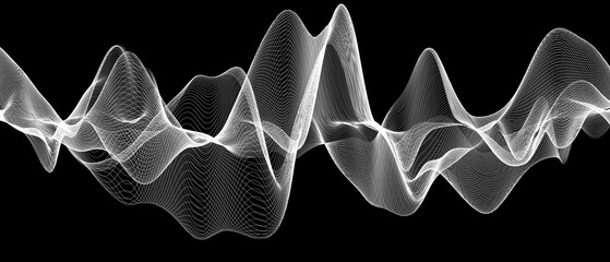 digital technology lines overlay effect black background illustration, science network chip tech and computer data technical drawing overly effects, abstract background latest new Futurist technology 