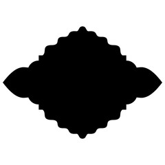 Islamic Label Emblem Shape Glyph Pictogram symbol visual illustration