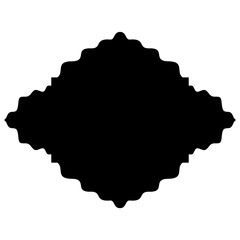Islamic Label Emblem Shape Glyph Pictogram symbol visual illustration
