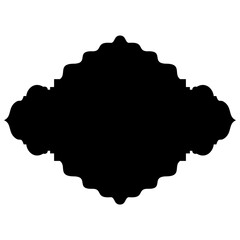 Islamic Label Emblem Shape Glyph Pictogram symbol visual illustration