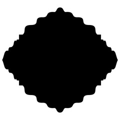 Islamic Label Emblem Shape Glyph Pictogram symbol visual illustration