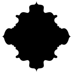 Islamic Label Emblem Shape Glyph Pictogram symbol visual illustration