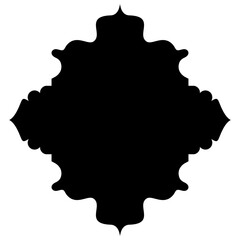 Islamic Label Emblem Shape Glyph Pictogram symbol visual illustration